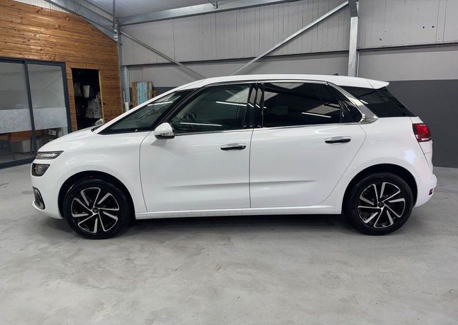 Citroen C4 Picasso II BlueHDi 120ch Shine S&S EAT6 GARANTIE Blanc de 2017