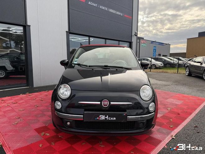 Fiat 500 CABRIOLET 1.2 70 Noir de 2015