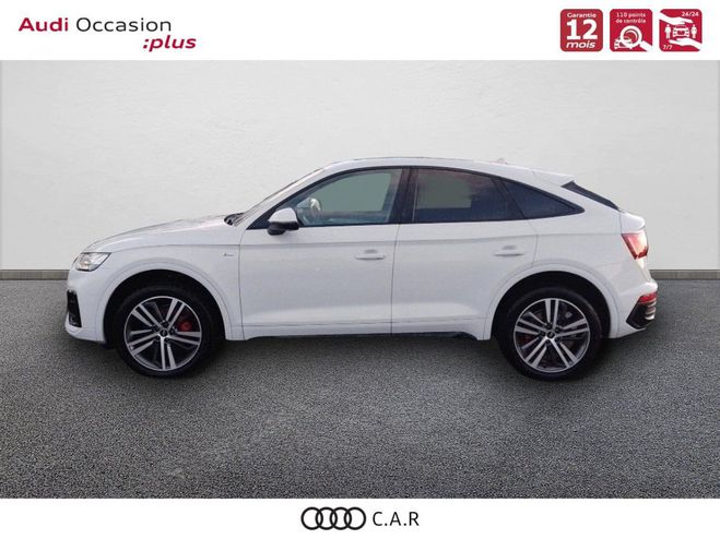 Audi Q5 Sportback 40 TDI 204 S tronic 7 Quattro  Blanc de 2022