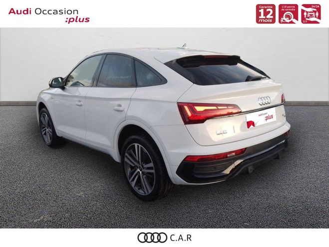 Audi Q5 Sportback 40 TDI 204 S tronic 7 Quattro  Blanc de 2022