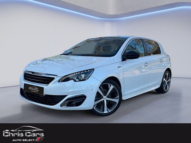 Peugeot 308 1.6 120cv GT Line EAT6 , toit panoramiqu Blanc de 2015