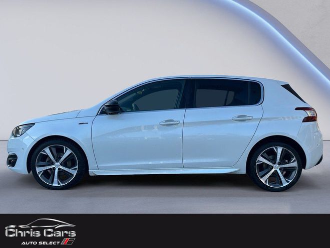 Peugeot 308 1.6 120cv GT Line EAT6 , toit panoramiqu Blanc de 2015