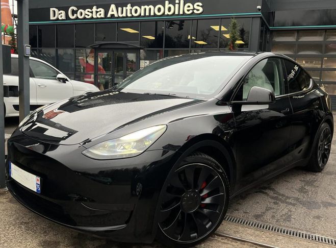 Tesla Model Y PERFORMANCE 480 Cv PREMIERE MAIN / 22 40 Noir de 2023