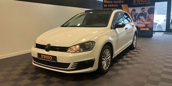 Volkswagen Golf 1.2 tsi 105 ch bluemotion cup   toit ouv Blanc de 2014