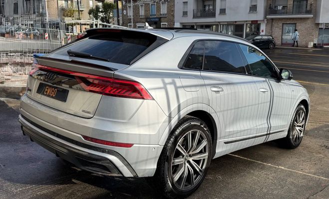 Audi Q8 55 tfsie 3.0 381 ch phev hybrid s-line q Gris de 2022