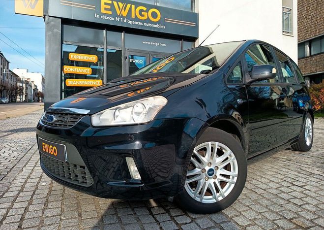 Ford C Max focus 1.8 flexifuel 125 ghia (2�me main) Noir de 2009