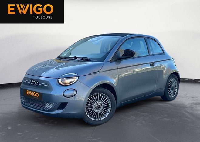 Fiat 500 500e cabriolet electric 120ch 42kwh bva Gris de 2022