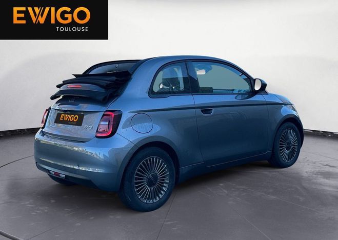 Fiat 500 500e cabriolet electric 120ch 42kwh bva Gris de 2022
