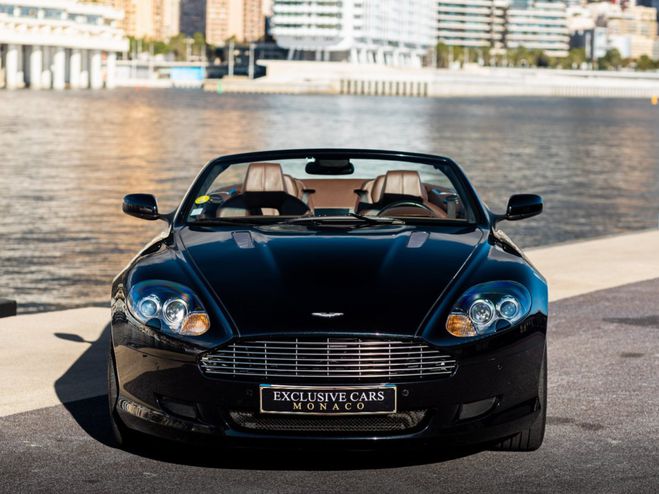 Aston martin DB9 V12 VOLANTE 477 CV - MONACO Noir Metal de 2009