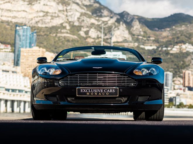 Aston martin DB9 V12 VOLANTE 477 CV - MONACO Noir Metal de 2009