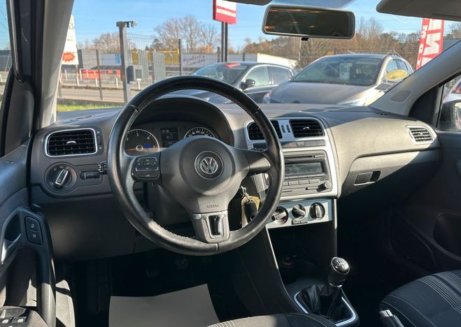 Volkswagen Polo 1.6 Tdi 90Ch Confortline Gris de 2013