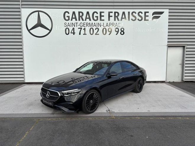Mercedes Classe E 450 d 367 23ch AMG Line 4Matic 9G-Tronic Noir Obsidienne M�tallis� de 2025