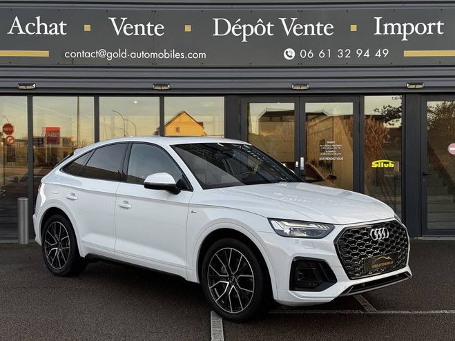 Audi Q5 II 35 TDI 163ch S line S tronic 7 Blanc de 2022