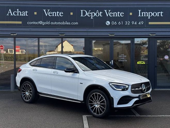 Mercedes GLC Coup� 300 de 194+122ch AMG Line 4Matic 9 BLANC de 2021