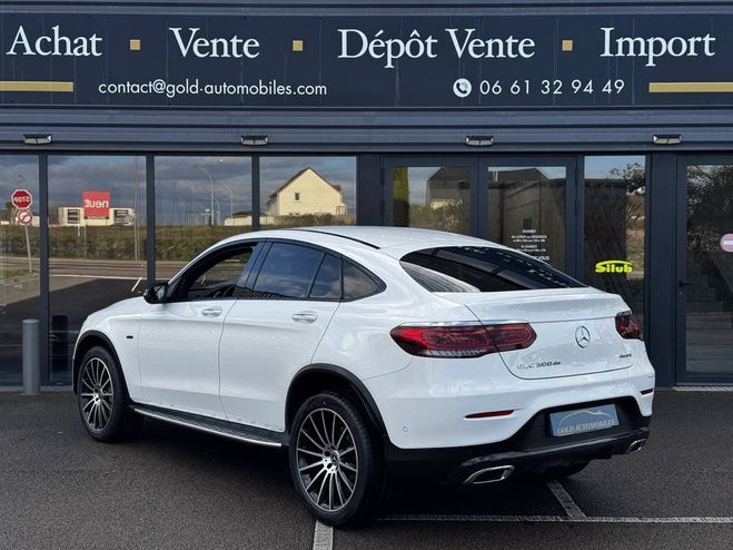 Mercedes GLC Coup� 300 de 194+122ch AMG Line 4Matic 9 BLANC de 2021