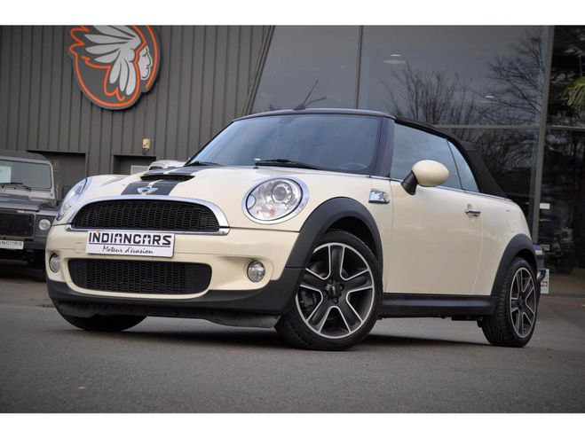 Mini Cabrio Cabriolet 1.6i - 175 R57 Cooper S PHASE  Blanc Nacr� de 2010