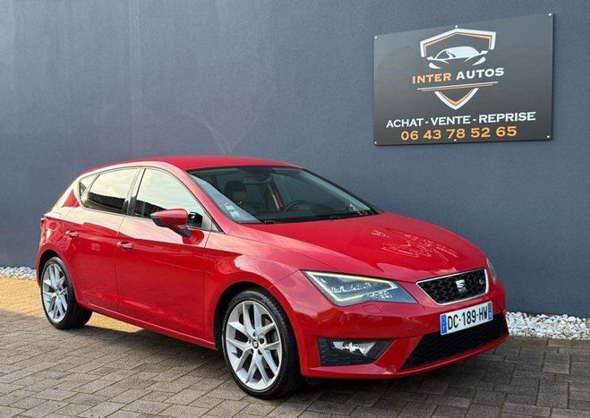 Seat Leon fr 2.0 tdi 150ch Rouge de 2014
