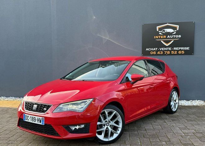 Seat Leon fr 2.0 tdi 150ch Rouge de 2014