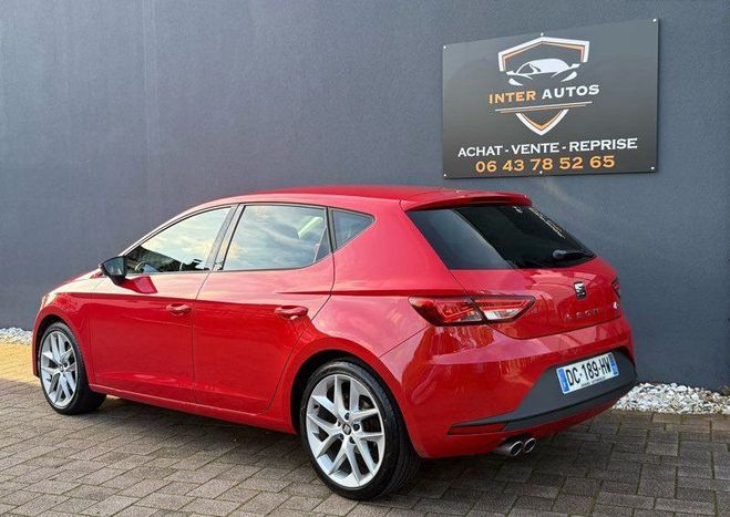 Seat Leon fr 2.0 tdi 150ch Rouge de 2014