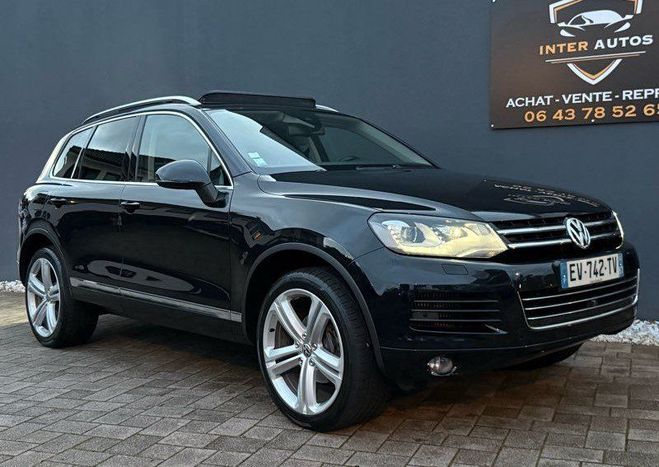 Volkswagen Touareg 3.0 V6 TDI Carat GARANTIE Noir de 2011