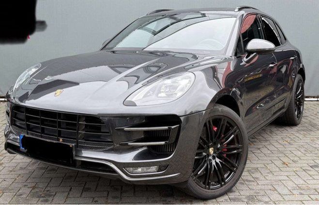 Porsche Macan turbo 3,6 v6 400 ch pdk toit ouvrant ful Gris de 2016