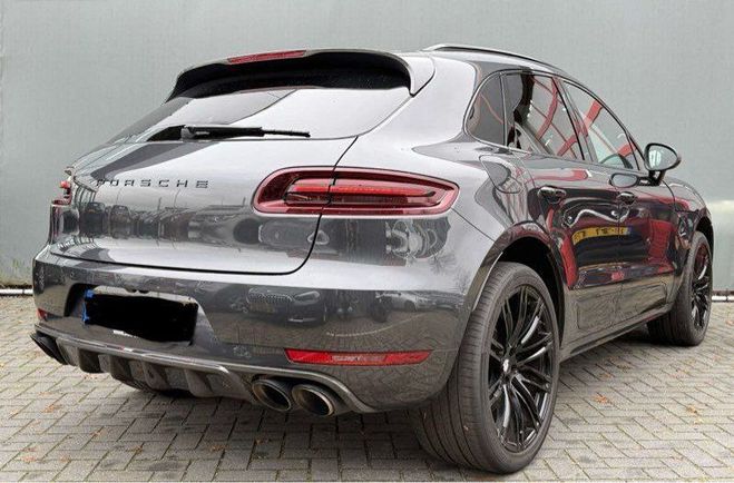 Porsche Macan turbo 3,6 v6 400 ch pdk toit ouvrant ful Gris de 2016