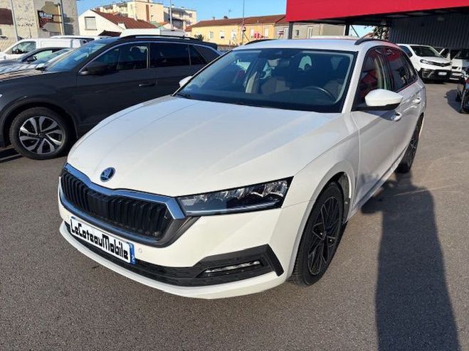 Skoda Octavia 3 2.0 TDI 150ch BUSINESS DSG7 Euro6 blanc de 2022