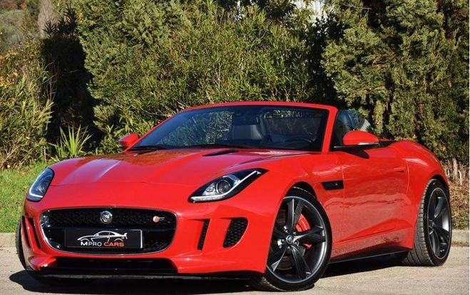 Jaguar F-Type S CABRIOLET V8 5.0 495ch BVA Rouge de 2013