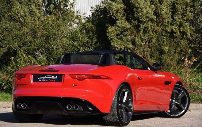 Jaguar F-Type S CABRIOLET V8 5.0 495ch BVA Rouge de 2013
