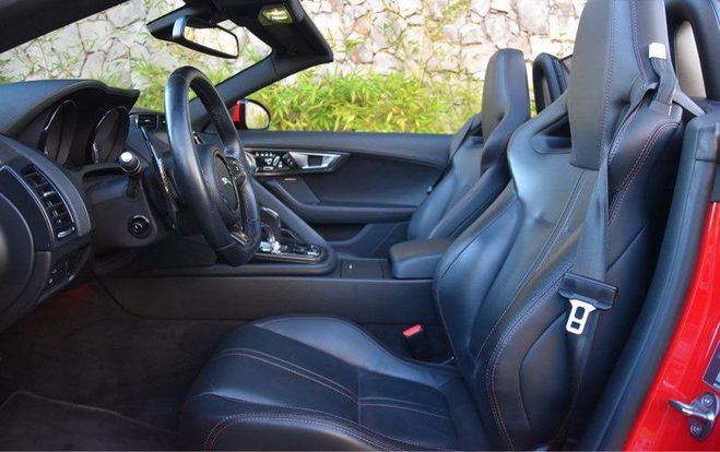 Jaguar F-Type S CABRIOLET V8 5.0 495ch BVA Rouge de 2013