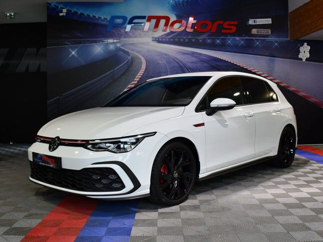Volkswagen Golf 8 GTI 2.0 TSI 245 DSG GPS Virtual Induct Blanc de 2022