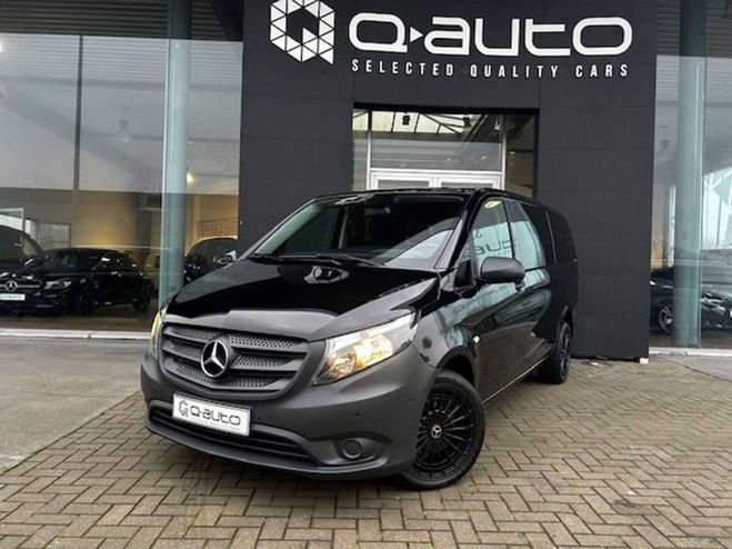 Mercedes Vito 116CDI Dubbel Cabine - Trekh - Cam - GPS Noir Obsidiaanzwart de 