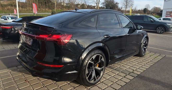 Audi e-tron GT Sportback S Black 503cv 45000kms 04-2021 Noir de 2021