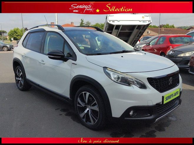 Peugeot 2008 GT LINE 1.6 BlueHDi 120 BVM6 GPS JA17 GR BLANC NACRE de 2016