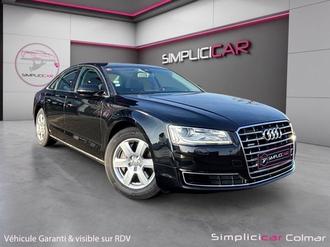 Audi A8 V6 3.0 TDI 262 Avus Quattro Si�ges chauf Noir de 2017