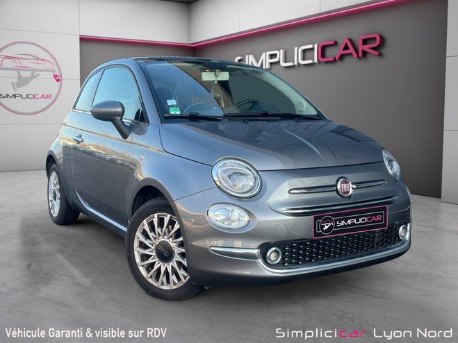 Fiat 500 SERIE 6 1.2 69 ch Lounge Gris de 2018