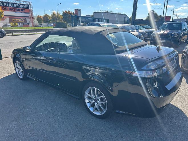 Saab 9 3 1.9 TID 150 VEKTOR CABRIO BOITE AUTO BVA Noir de 2010