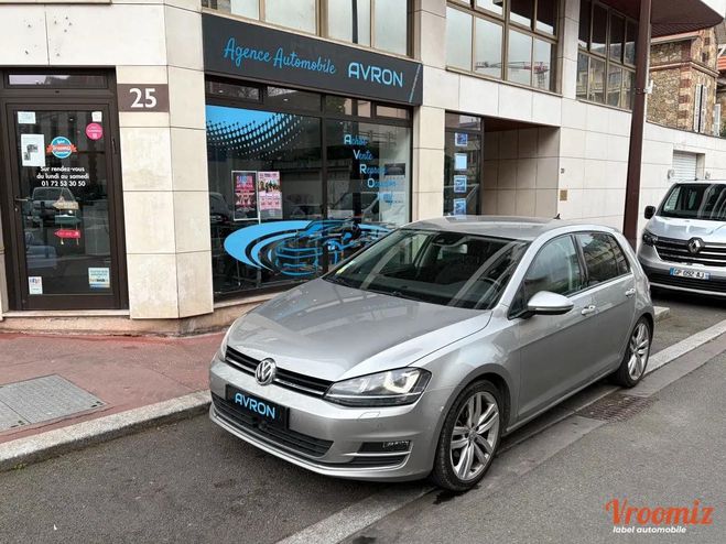Volkswagen Golf 2.0 TDI 150 BLUEMOTION CARAT DSG BVA Gris de 2013