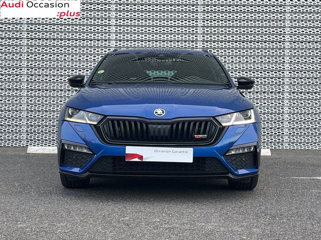 Skoda Octavia Combi 2.0 TDI 200 ch DSG7 RS Race Blue Metallic de 2022