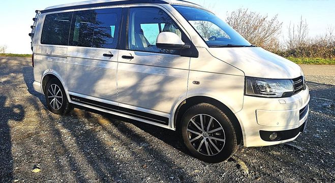 Cliquer pour voir la photo suivante Volkswagen T6 2.0 tdi california bva toit relevable ca Blanc de 2015