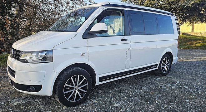 Volkswagen T6 2.0 tdi california bva toit relevable ca Blanc de 2015