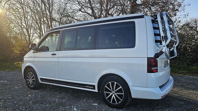 Volkswagen T6 2.0 tdi california bva toit relevable ca Blanc de 2015