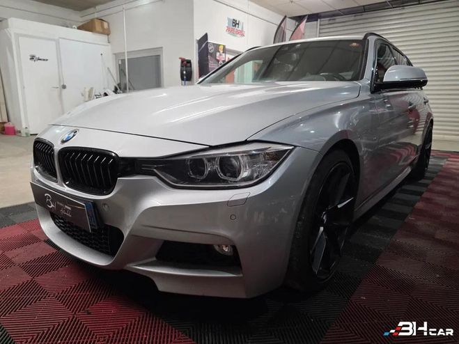 BMW Serie 3 TOURING 2.0 320 D 185 M-SPORT BVA Gris de 2014