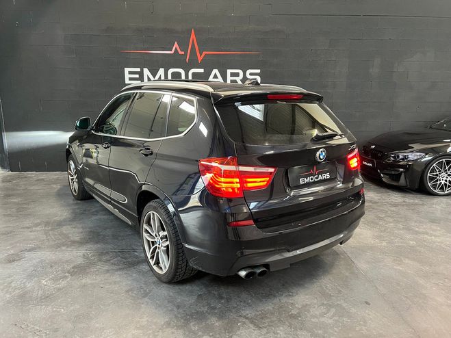 BMW X3 30d 258 XDRIVE F25 LCi M sport Noir de 2016