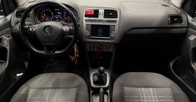 Volkswagen Polo 1.0 75 lounge Noir de 2016