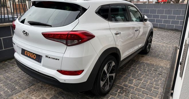 Hyundai Tucson 1.7 crdi 140ch executive dct toit ouvran Blanc de 2018