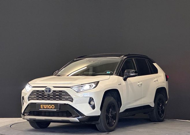 Toyota RAV 4 rav-4 2.5 222ch hybrid 4x2 bva collectio Blanc de 2020