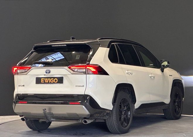 Toyota RAV 4 rav-4 2.5 222ch hybrid 4x2 bva collectio Blanc de 2020