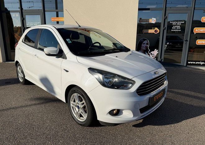 Ford KA Ka  1.2 85ch ultimate   radar de recul Blanc de 2016