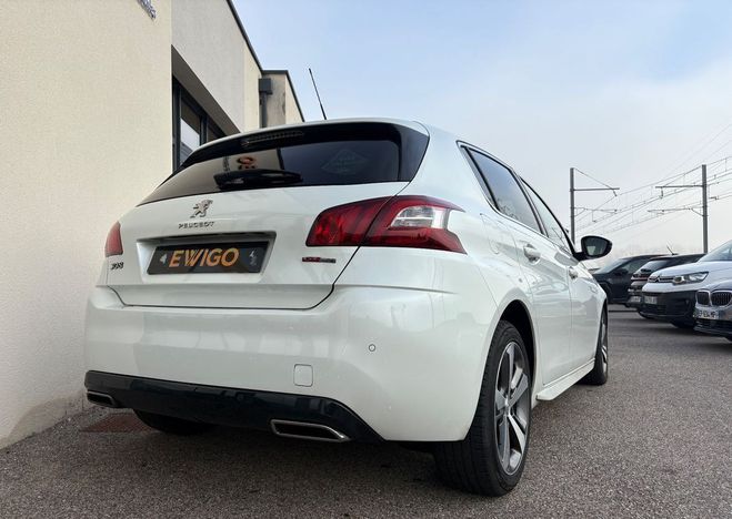 Peugeot 308 generation-ii 1.2 130ch gt bva courroie  Blanc de 2016